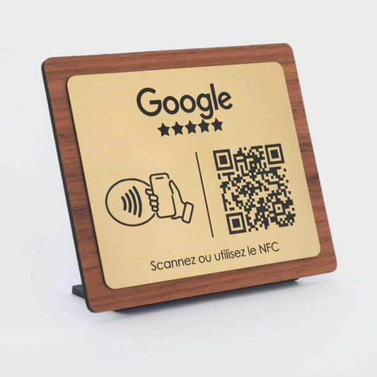 Plaque Avis Tripadvisor NFC
