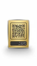Chevalet de Table QR Code Personnalisé | Maroc
