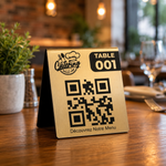 Plaque QR Code Adhésive Ronde
